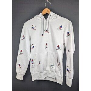 Vintage Courchevel Alpes De France Ski Resort Hoodie Size‎ Medium Large Winter